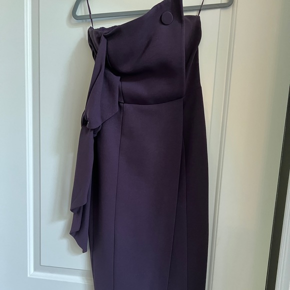 Misha Collection Romi Midi Dress - Plum - Picture 5 of 9